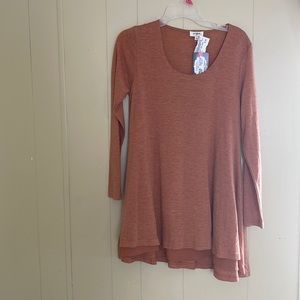 Orange dress size small